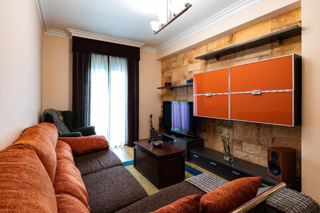 칸가스데모라조 Piso Vacacional En La Playa De Rodeira 아파트 외부 사진