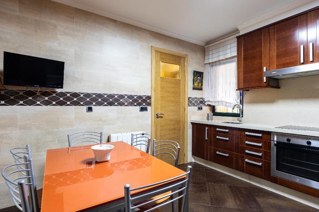 칸가스데모라조 Piso Vacacional En La Playa De Rodeira 아파트 외부 사진